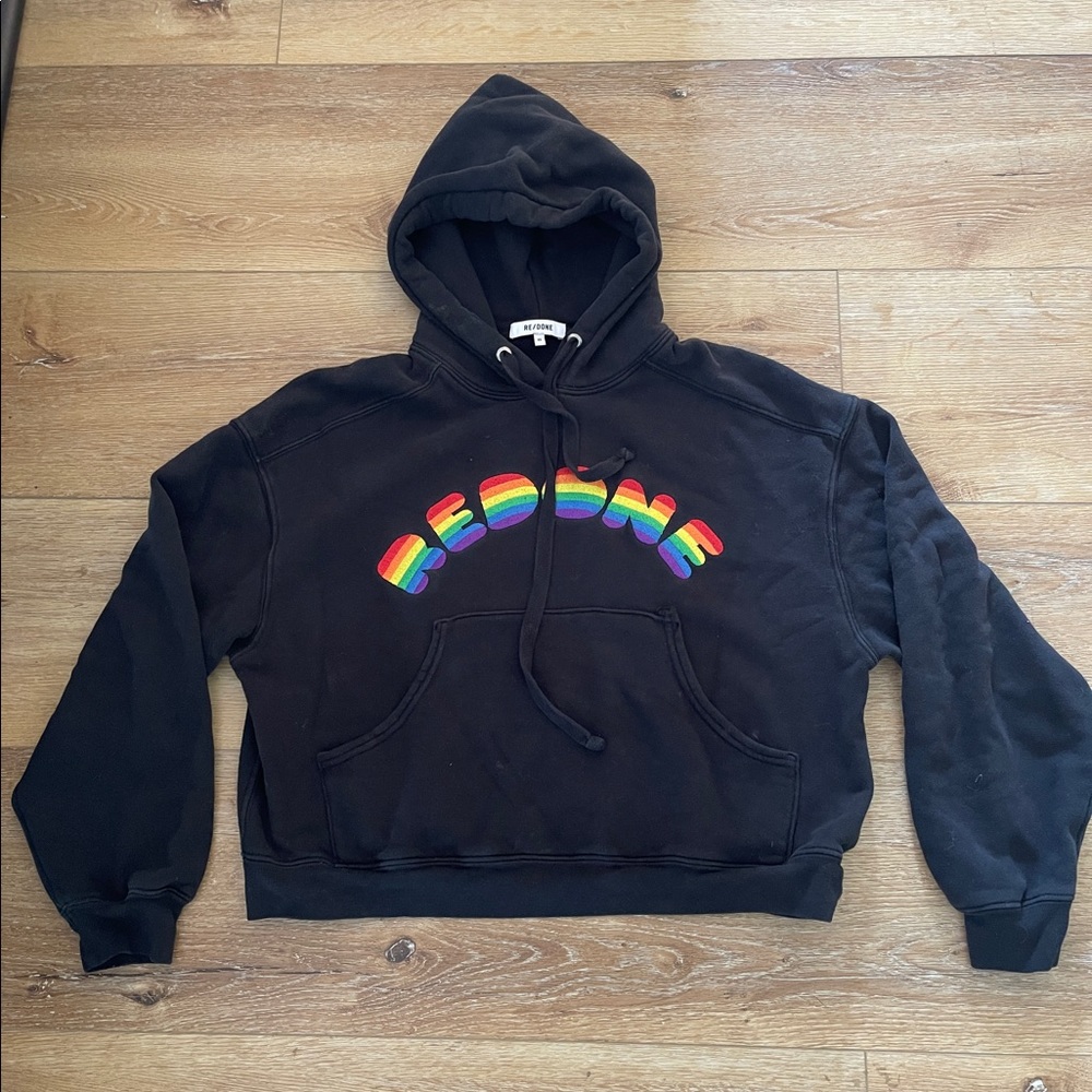 Re/done cropped sweatshirt